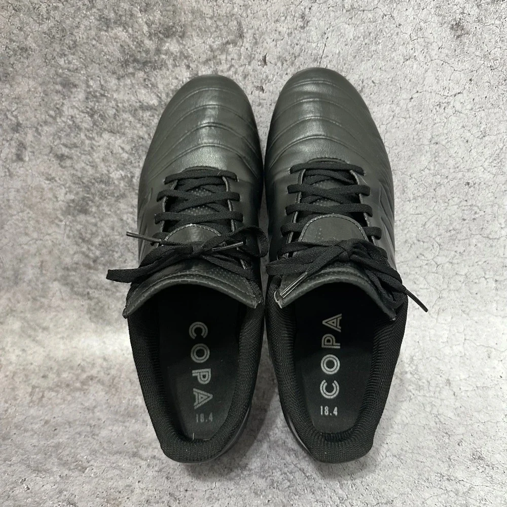 Adidas Copa 18.4 FxG Soccer Cleats Mens Sz 11 Black Football Shoes Triple Black